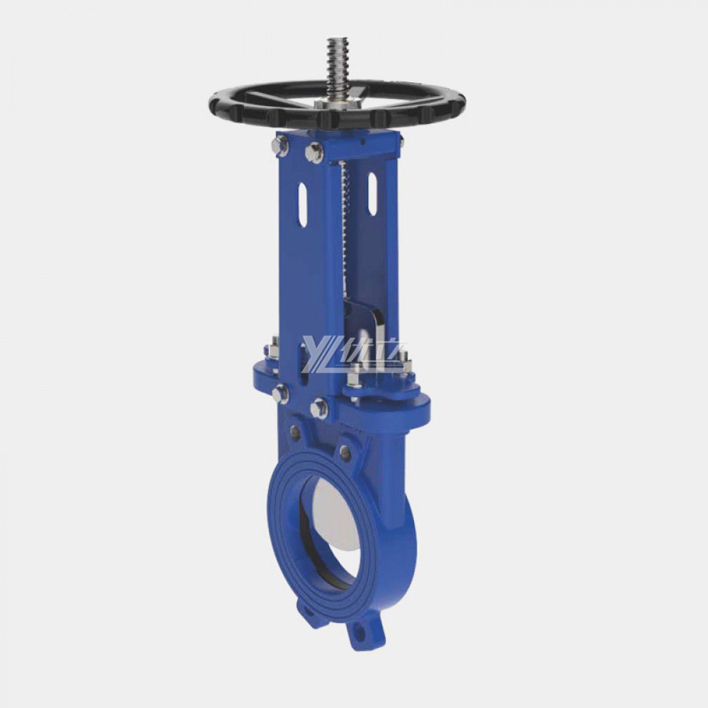 YOULI High Temperature ANSI 150LB Stainless Steel 304 316 JIS 10K-20K 1.6mpa WCB Manual Wafer Knife Gate Valve