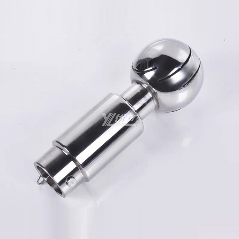 YOULI Food Grade Sanitary 360 Degree CIP Bolted Tank Cleaning Stainless Steel 304 SS316L Nozzle Rotary Cleaning Spray Ball