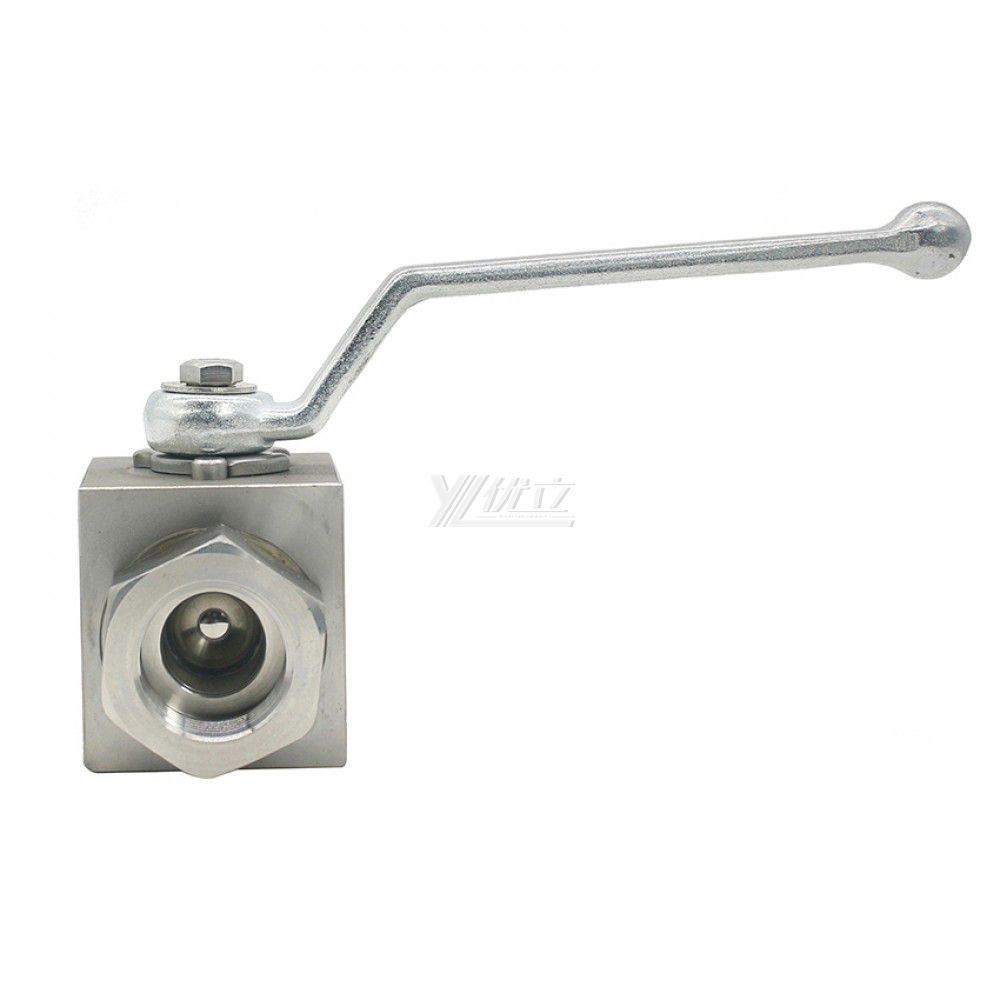 YOULI Hydraulic Pressure NPT BSP 6000psi PN320-500 Stainless Steel 304 316 WCB KHB High Pressure 2 Way  Female Thread Ball Valve