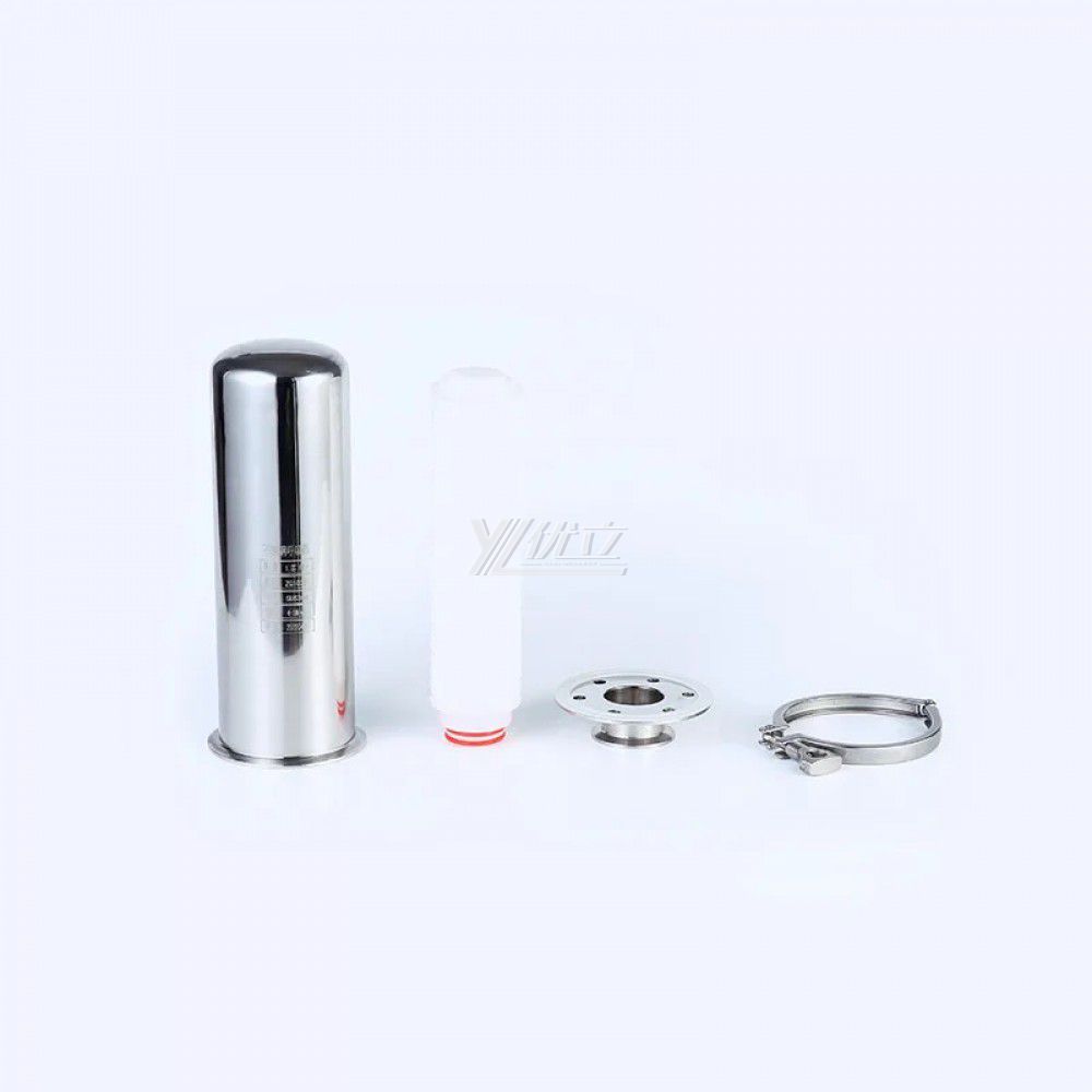 YOULI Hygienic Food Grade SS 304 316L Stainless Steel Milk Beer Honey Single Microporous Membrane Filter