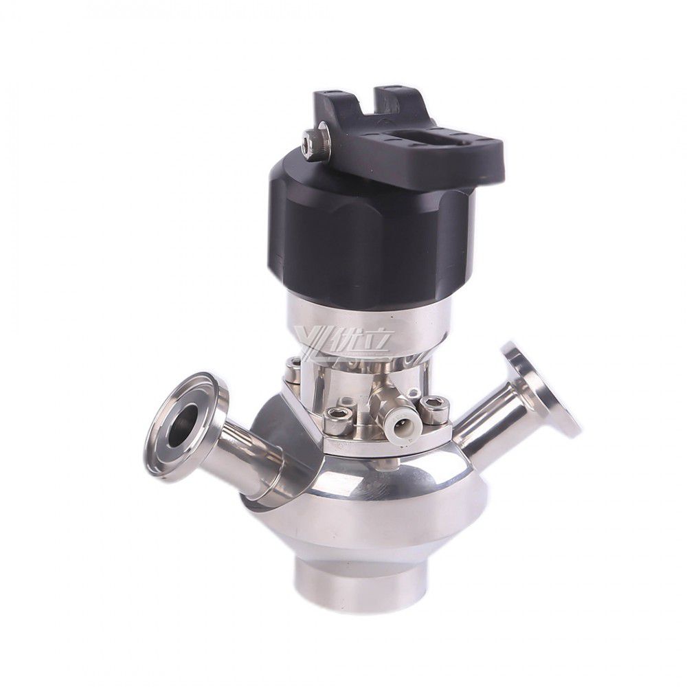 YOULI Hygienic Food Grade Sanitary SS316 Dn10 Aseptic Pneumatic Automatic Manual Sample Valves