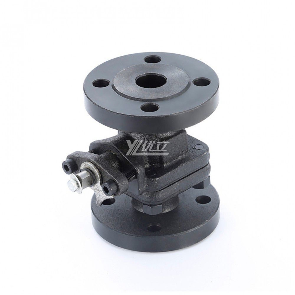 YOULI High Temperature Metal Seal High Pressure API ANSI150-1500LB Stainless Steel 304 316 A105 Forged 2 piece Flanged Ball Valve