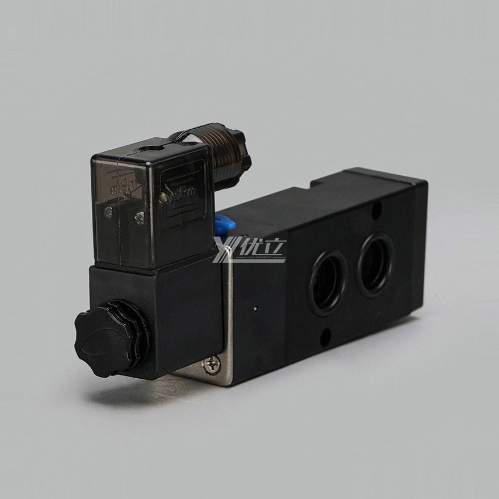 YOULI Innovative Durable Anti-leakage 1/4" DC24V AC220V  4V210 4V310 4M210  4M310 Plate Type Solenoid Valves
