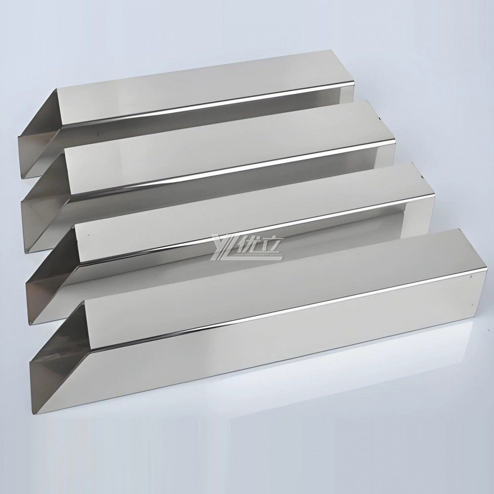 YOULI Hygienic Food Grade Sanitary Stainless Steel 304 SS316L 3A SMS DIN ISO Rectangula Tube