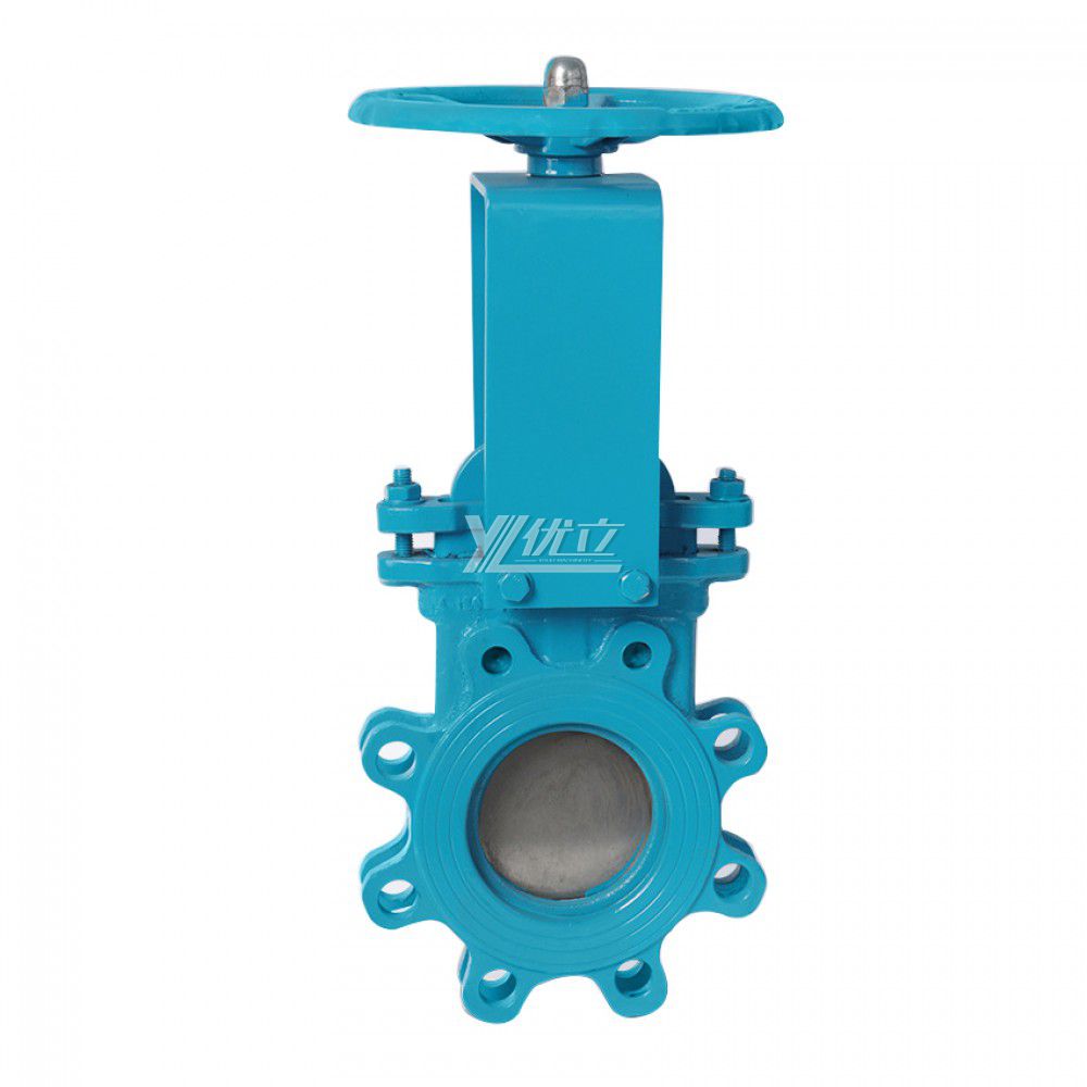 YOULI High Temperature ANSI 150LB Stainless Steel 304 316 JIS 10K-20K 1.6mpa WCB Manual Wafer Knife Gate Valve