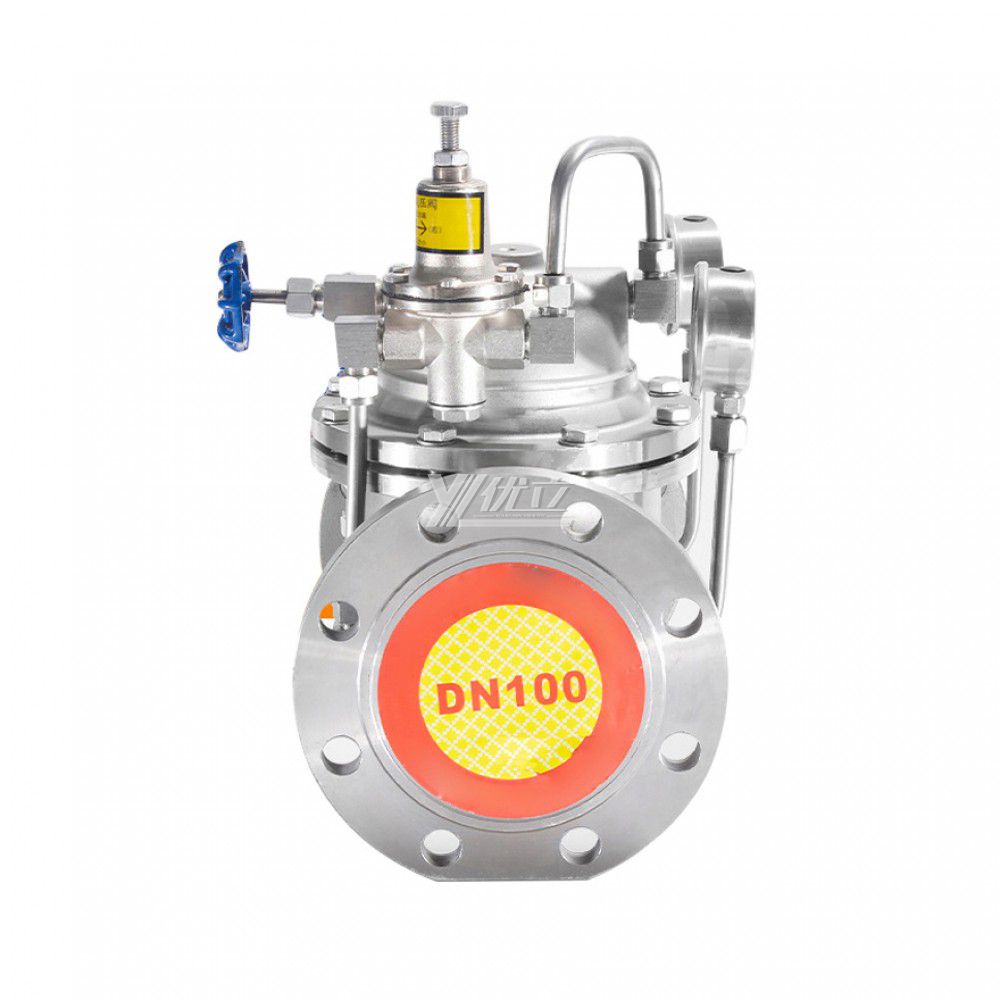 YOULI 200X ANSI 150lb Pn16-pn64 304 316 WCB Hydraulic Water Level Control Pilot-operated Adjustable Pressure Relief Valve