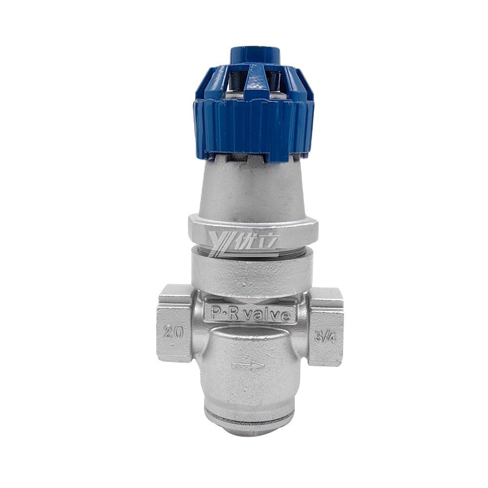 YOULI Y14H NPT BSP Pn16 304 Corrosion Resistance Stainless Steel Steam Bellows Female Threaded Pressure Reducing Relief Valve