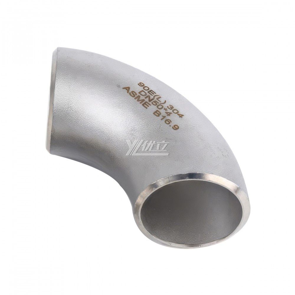 YOULI Industrial Shot Blasting Pickling Stainless Steel ANSI SCH40-SCH160  304 SS316L Pipe Fitting 90 Degrees Butt Welding Elbow