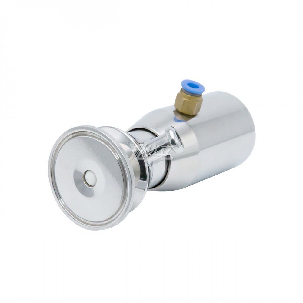 YOULI Hygienic Food Grade Sanitary Stainless Steel 304 316L Tri Clamped Pneumatic Sterile Sample Valve