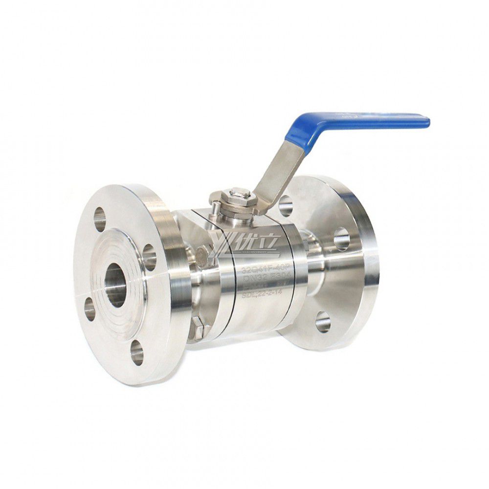 YOULI High Temperature High Pressure PN16-100 API ANSI150-1500LB Stainless Steel 304 316 A105 Forged Flanged Ball Valve
