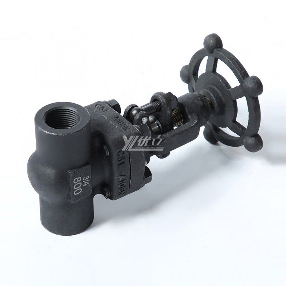 YOULI High Temperature Steam ANSI 150-1500LB 304 316 Stainless Steel A105 1.6-100mpa NPT BSP Forged Female Threaded Globe Valve