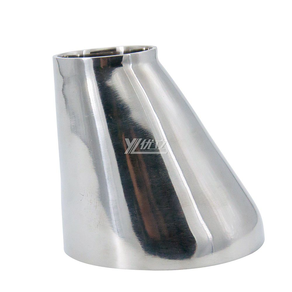 ISO Stainless Steel Hygienic Eccentric Reducer with 1.5mm THK.