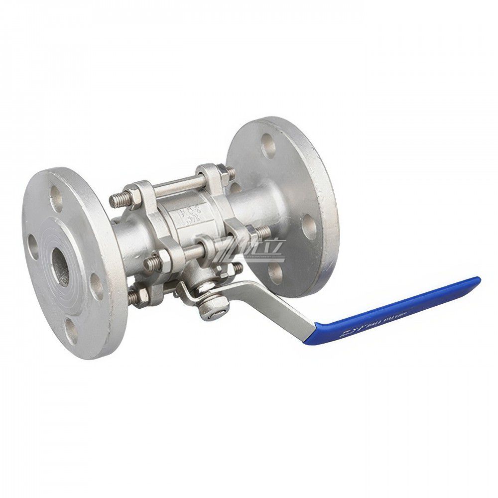 YOULI 3 inch Flange stainless steel ANSI 150LB 300LB 304 316 JIS 10K-20K 1.6mp WCB manual three piece Flanged Ball Valve