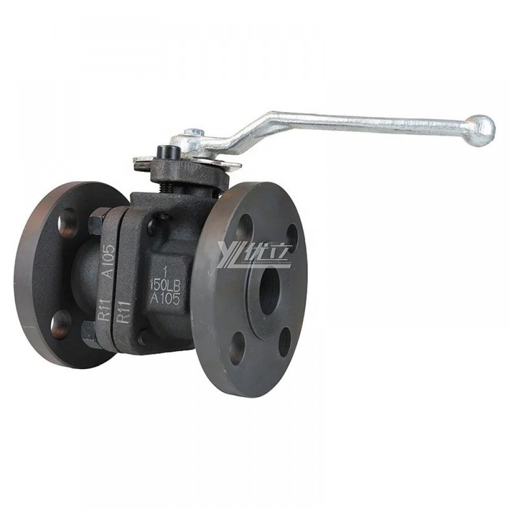 YOULI High Temperature Metal Seal High Pressure API ANSI150-1500LB Stainless Steel 304 316 A105 Forged 2 piece Flanged Ball Valve