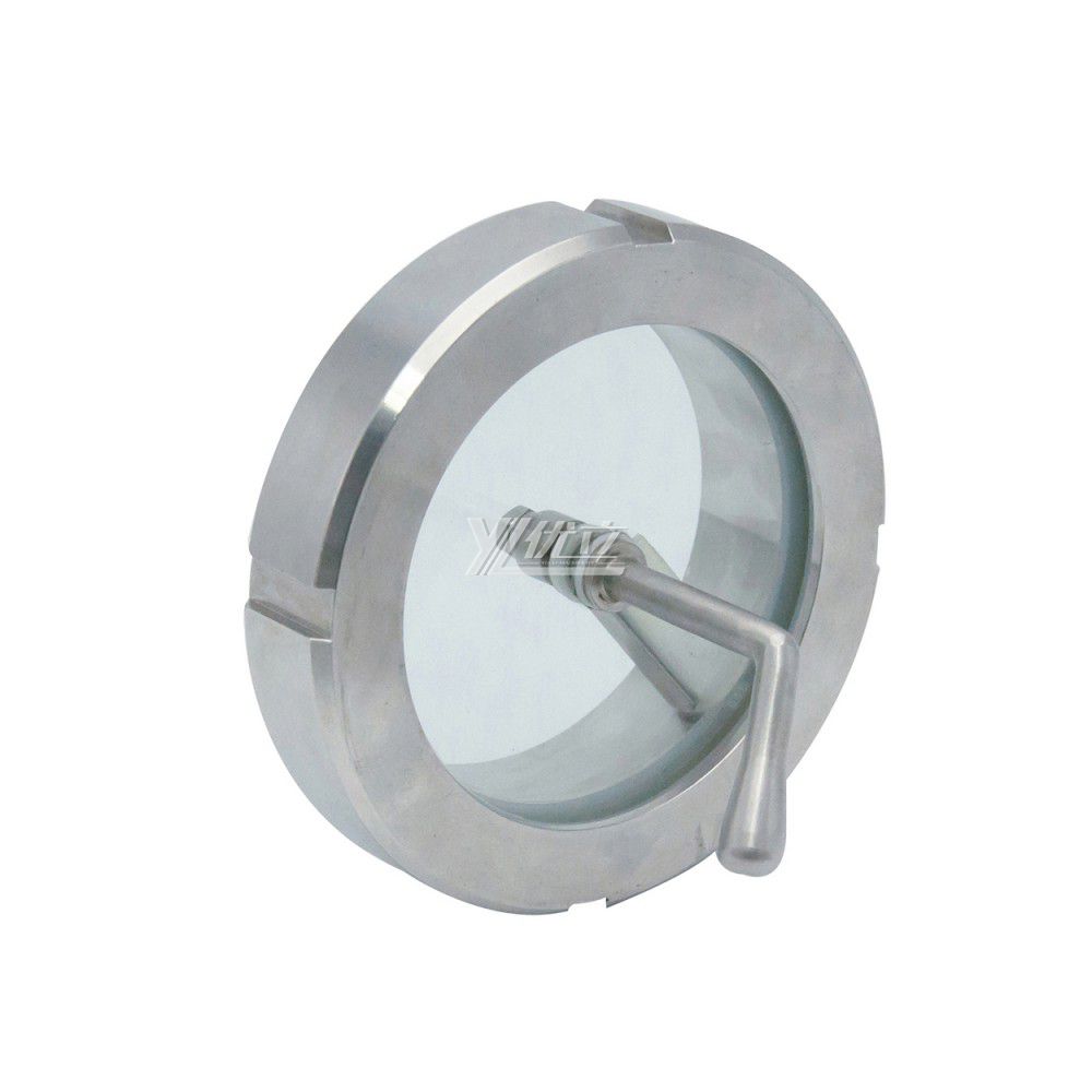 YOULI Best-in-Class Hygienic Food Grade Sanitary Stainless Steel 304 316L SMS With Wiper Union Sight Glass