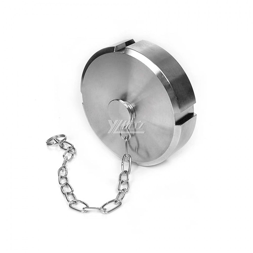 YOULI Hygienic Food Grade Sanitary Stainless Steel 304 SS316L DIN SMS 3A Round Pipe Fitting Blind Cap Plug Cover