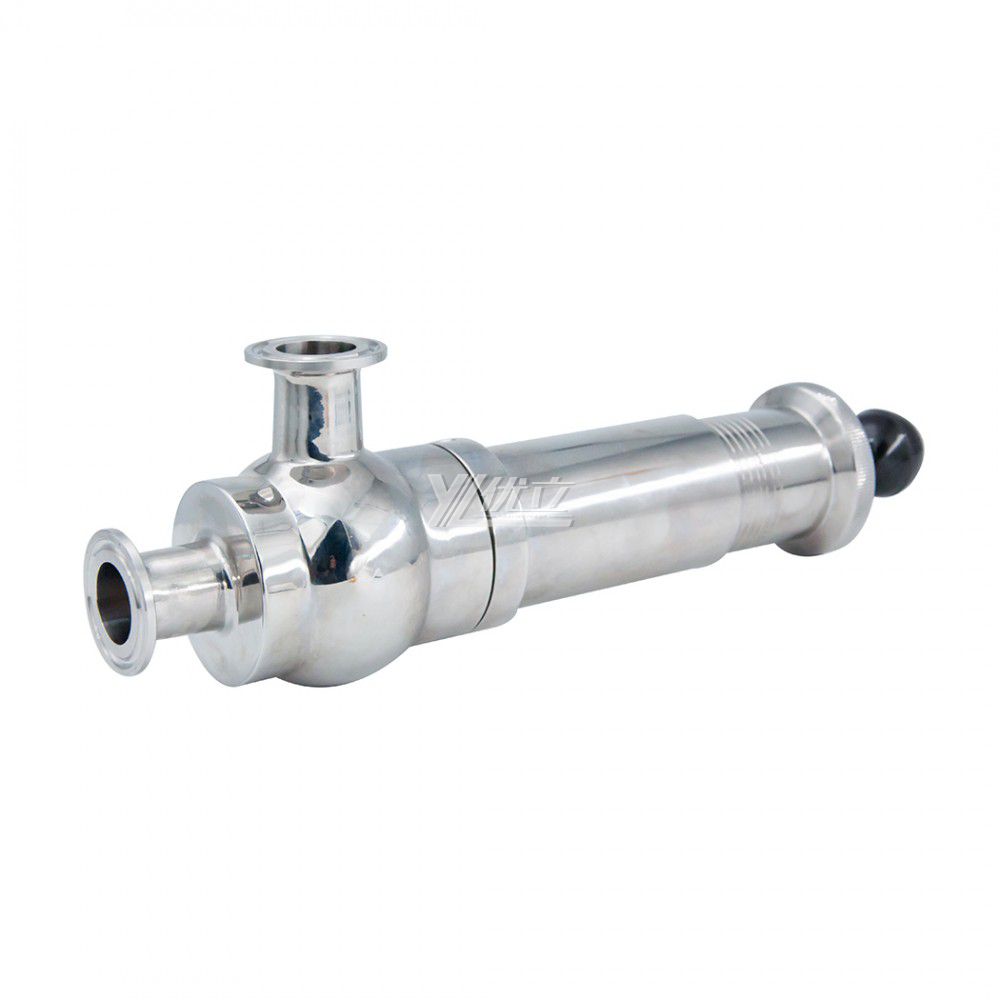 YOULI Best-in-Class  Hygienic Food Grade Sanitary Stainless Steel 304 316L Scale Adjustable Tr Clamped Sanitary Safety Valve