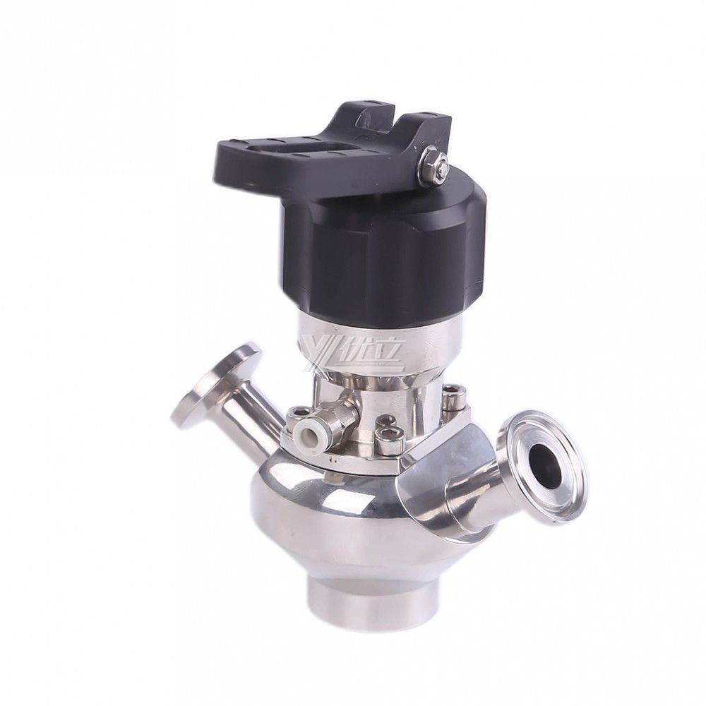 YOULI Hygienic Food Grade Sanitary SS316 Dn10 Aseptic Pneumatic Automatic Manual Sample Valves