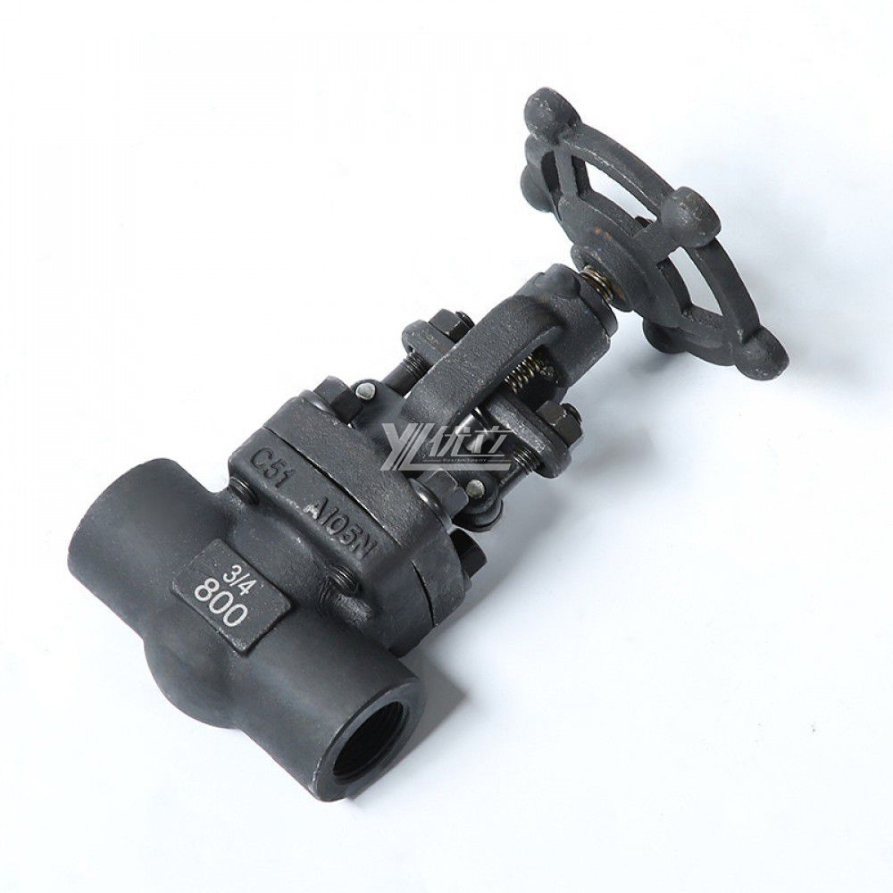 YOULI High Temperature Steam ANSI 150-1500LB 304 316 Stainless Steel A105 1.6-100mpa NPT BSP Forged Female Threaded Globe Valve