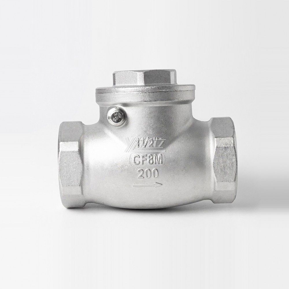 YOULI Stainless Steel High Temperature Steam NPT BSP RC 1.6mpa H14W 304 316 Horizontal Type Female Threaded Screw Check Valve