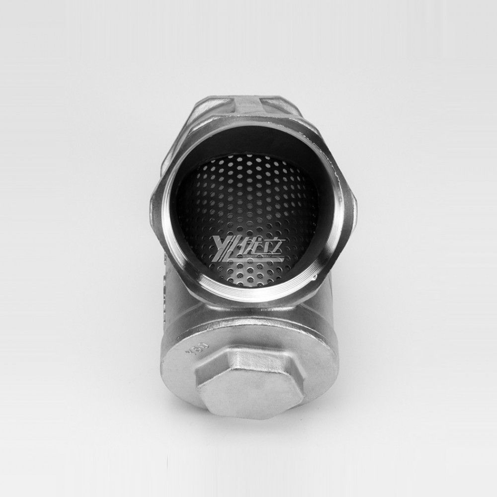 YOULI Industrial-Grad Stainless Steel Pipeline 300 Mesh 304 316 NPT BSP Custom Y Type  Female Threaded Strainer  Filter