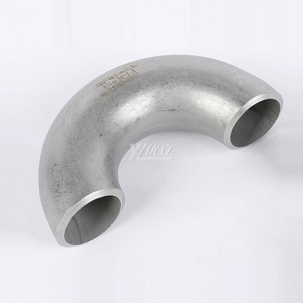 YOULI Shot Blasting Pickling Stainless Steel ANSI SCH40-SCH160  304 SS316L Pipe Fitting 180 Degrees Butt Welding Elbow
