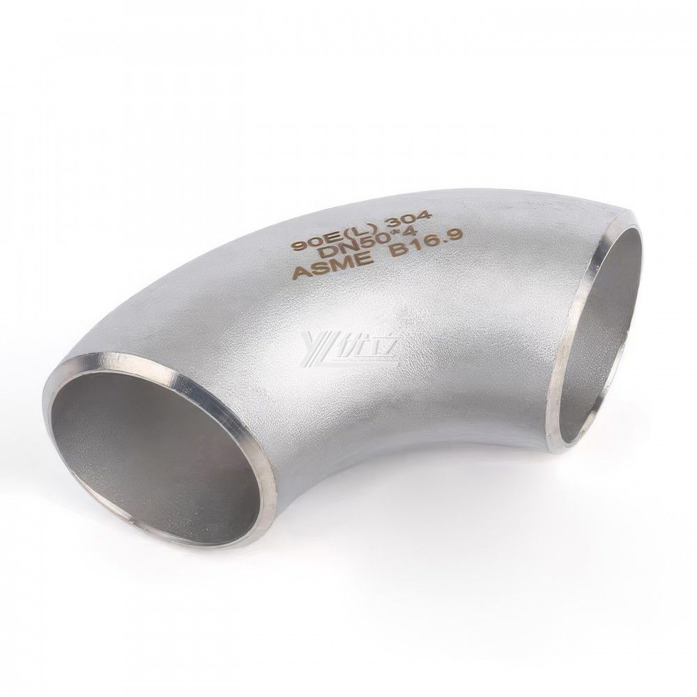 YOULI Industrial Shot Blasting Pickling Stainless Steel ANSI SCH40-SCH160  304 SS316L Pipe Fitting 90 Degrees Butt Welding Elbow