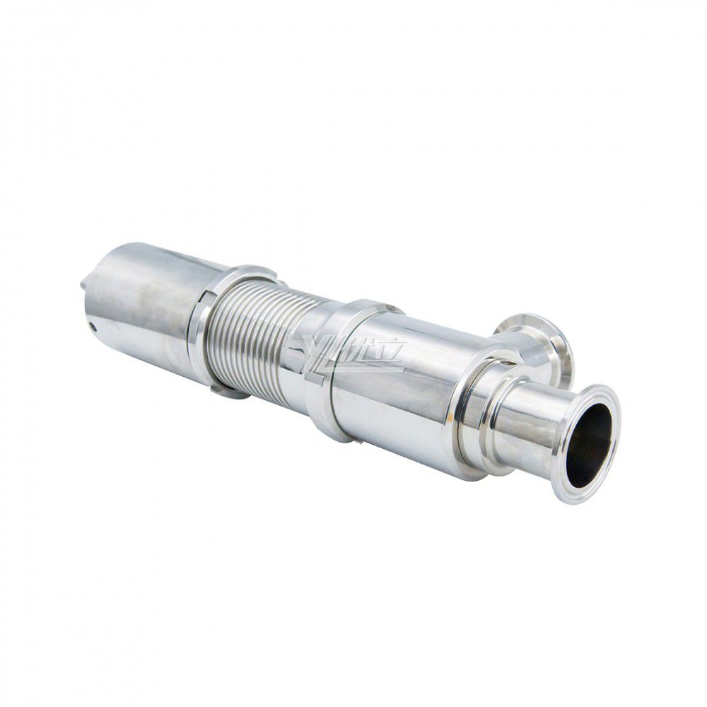 YOULI Kesselman Hygienic Food Grade Sanitary Stainless Steel 304 316L Tri Clamped Sanitary Safety Valve