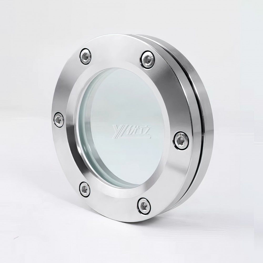 YOULI Best-in-Class Hygienic Food Grade Sanitary Stainless Steel 304 316L ANSI 150LB JIS 10K Flange Sight Glass