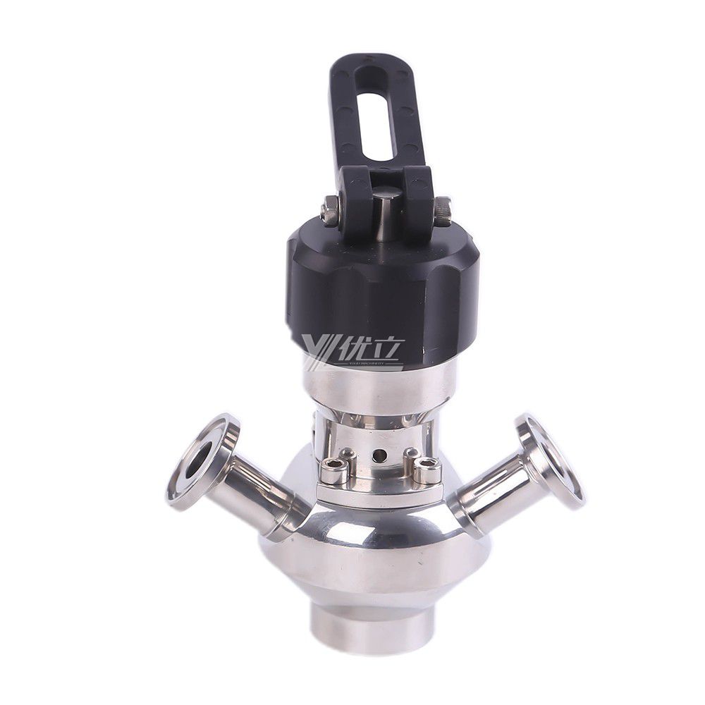 YOULI Hygienic Food Grade Sanitary SS316 Dn10 Aseptic Pneumatic Automatic Manual Sample Valves