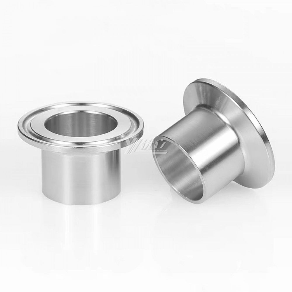 YOULI Best-in-Class Hygienic Food Grade Sanitary Stainless Steel 304 316L SMS 1.5 Inch Pipe Weld L=28.6MM Tri Clamp Ferrule