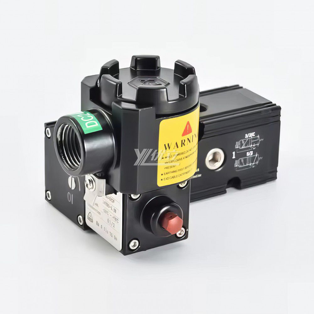 YOULI Innovative Durable Anti-leakage 1/4" IP66 DC24V AC220V ExdllCT6 Two-position Five-way Explosion-proof Solenoid Valve