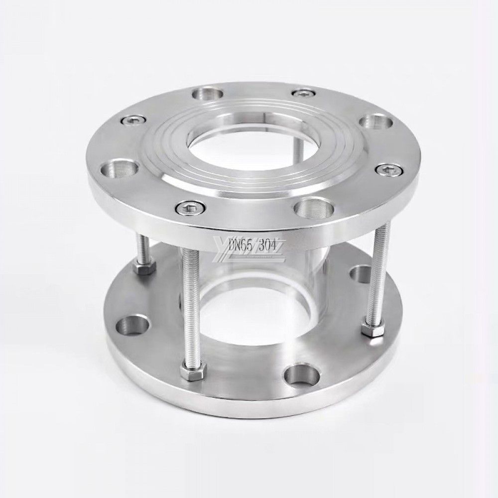YOULI Top-Quality Industry ANSI 150LB 304 316 Stainless Steel Ss JIS 10K 1.6mpa WCB Glass Tube Wafer Flange Mirror Sight Glass