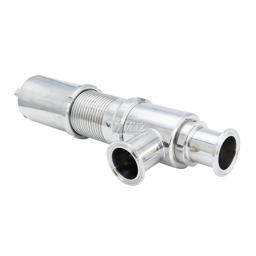 Sanitary Over Flow Valve Stainless Steel Safety Valve