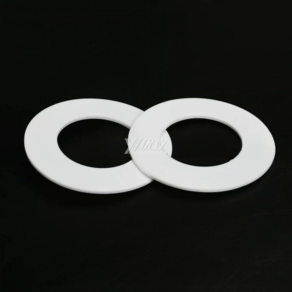 YOULI Hygienic Food Grade Customized White Pipe Sanitary PTFE Sealing Ring Non Standard Flange Gasket