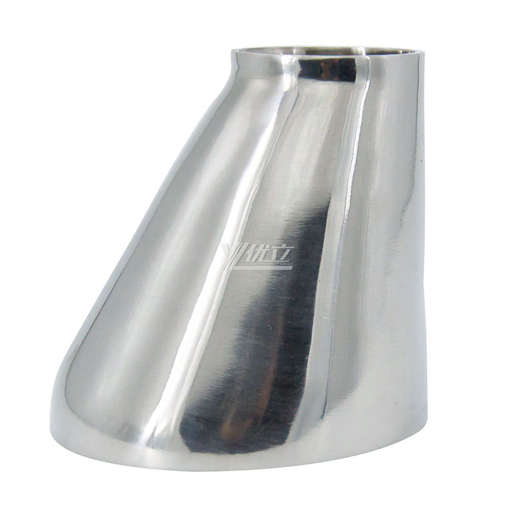 ISO Stainless Steel Hygienic Eccentric Reducer with 1.5mm THK.