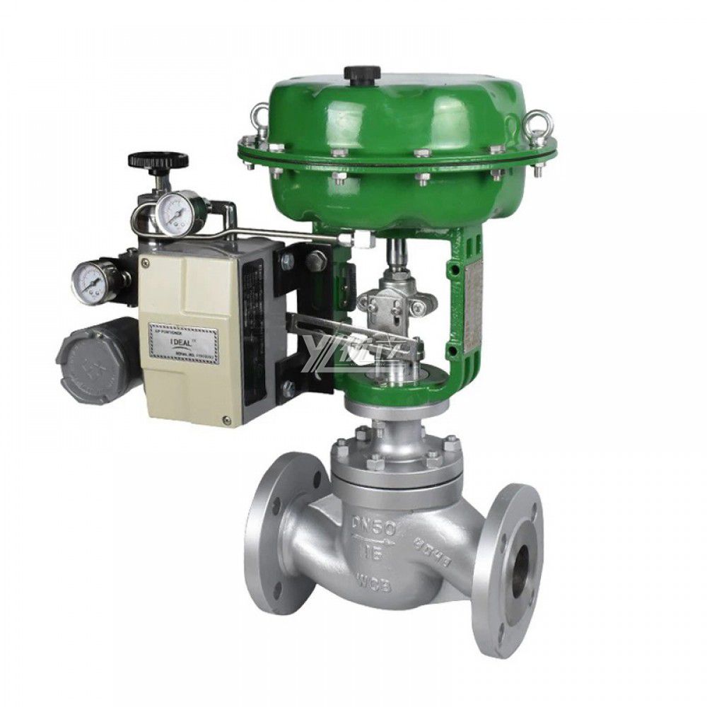 YOULI ANSI 150LB Stainless Steel 304 316 1.6mpa WCB Globe Valve Regulating Pressure Flow Pneumatic Control Valve