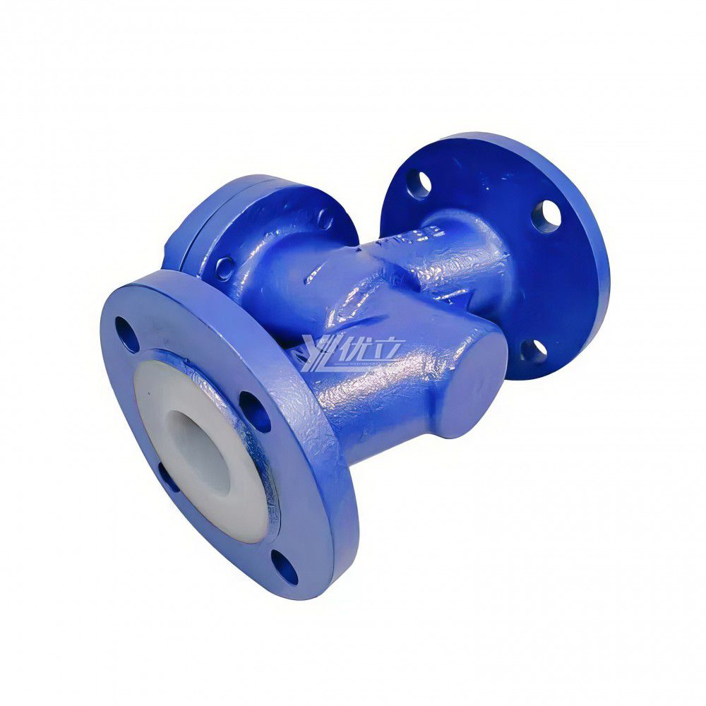 YOULI ANSI 150LB 304 316 1.6mpa Stainless Steel 304 316 WCB Fluorine Lining F4 F46 FEP PFA Lift Non-return Flanged Check Valve
