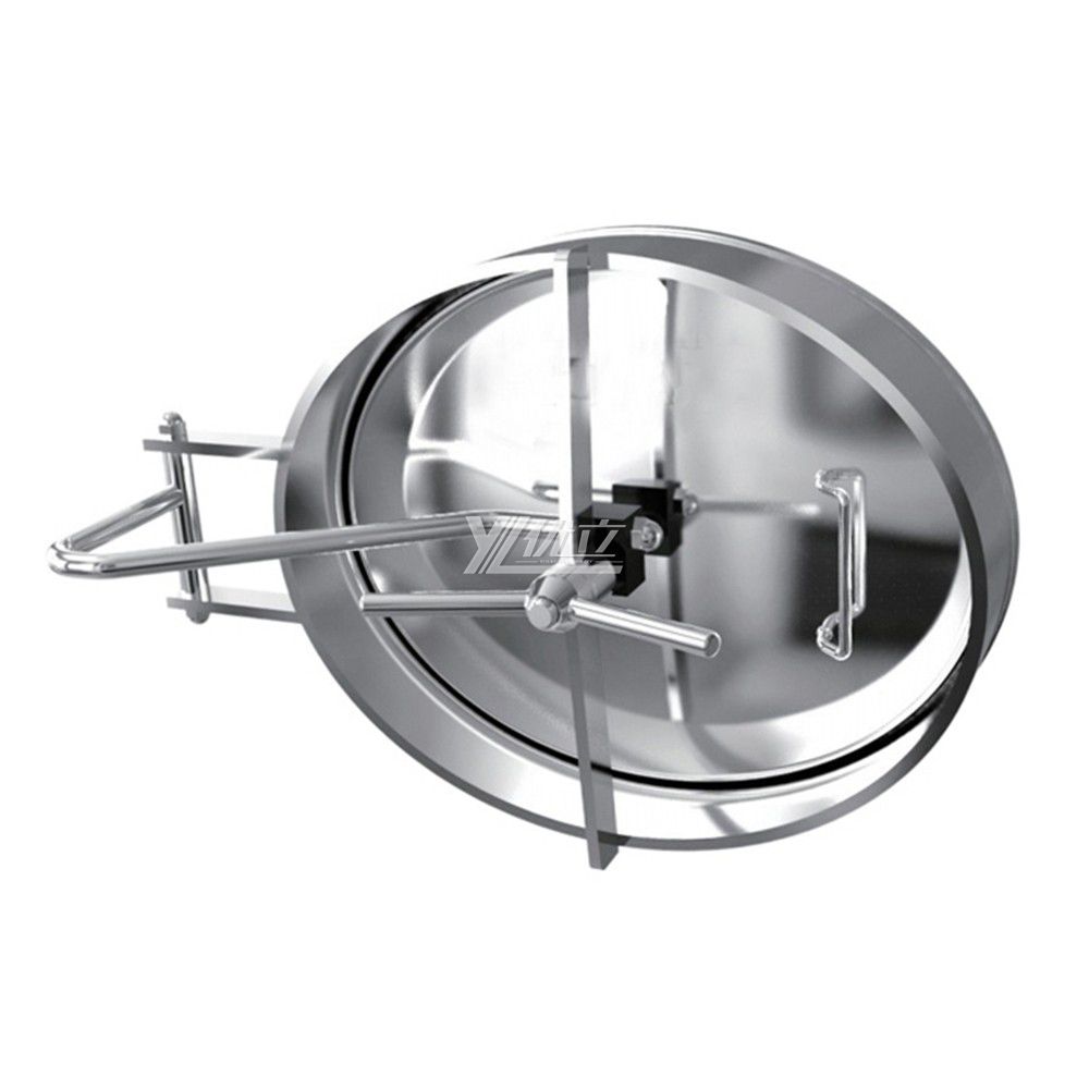 Stainless Steel Inward Opening Elliptical Manway