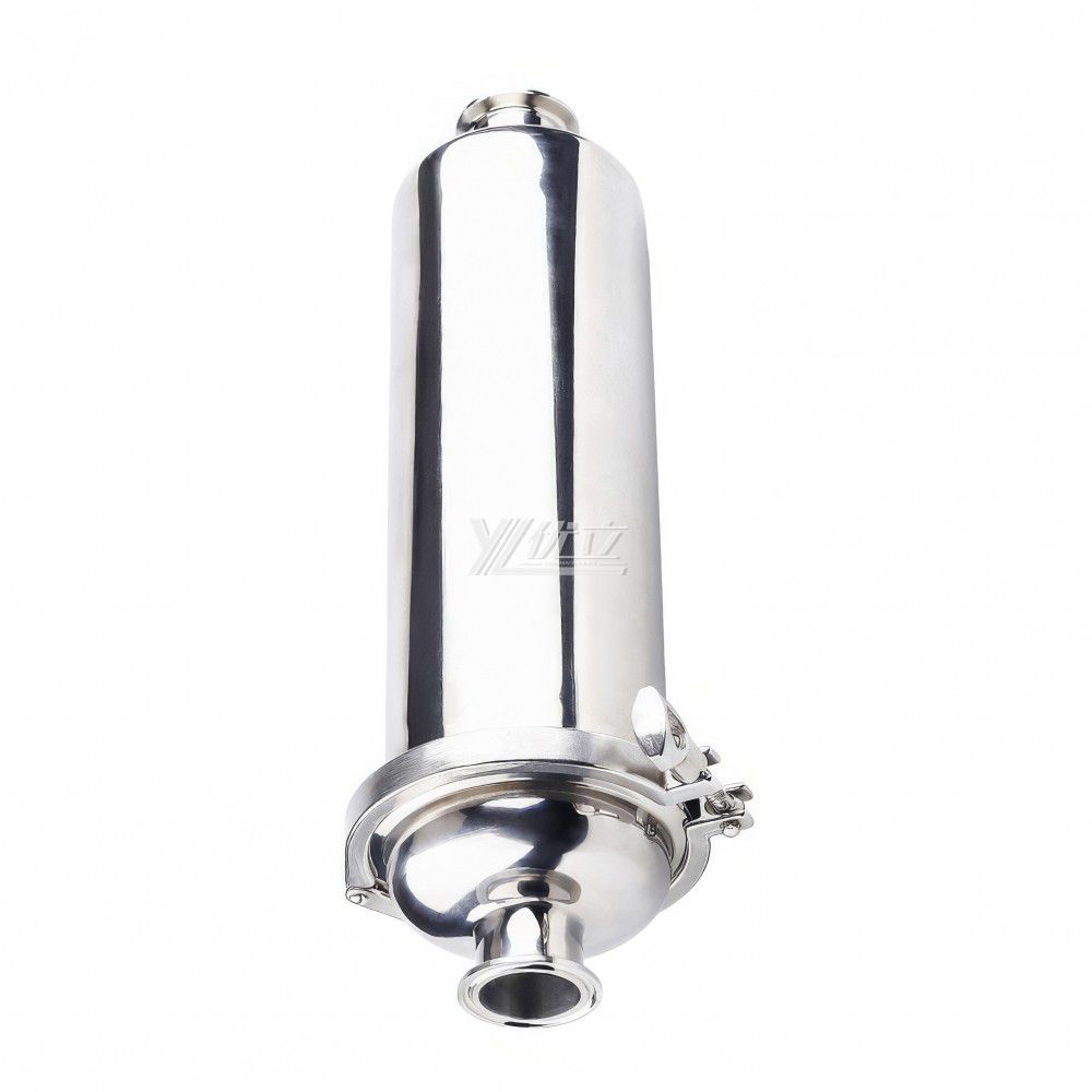 YOULI Top-Quality Hygienic Food Grade SS 304 316L Stainless Steel Milk Beer Honey Sanitary Straight Tri Clamped Strainer  Filter