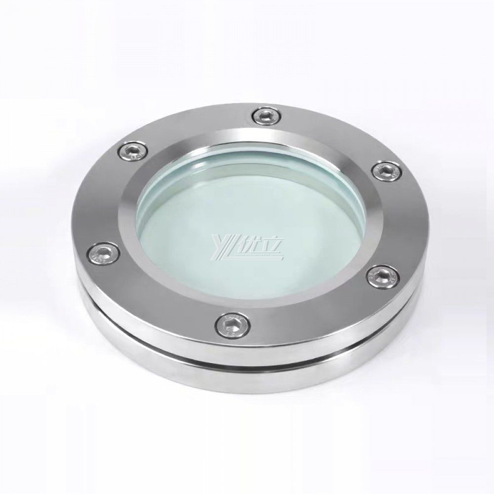 YOULI Best-in-Class Hygienic Food Grade Sanitary Stainless Steel 304 316L ANSI 150LB JIS 10K Flange Sight Glass