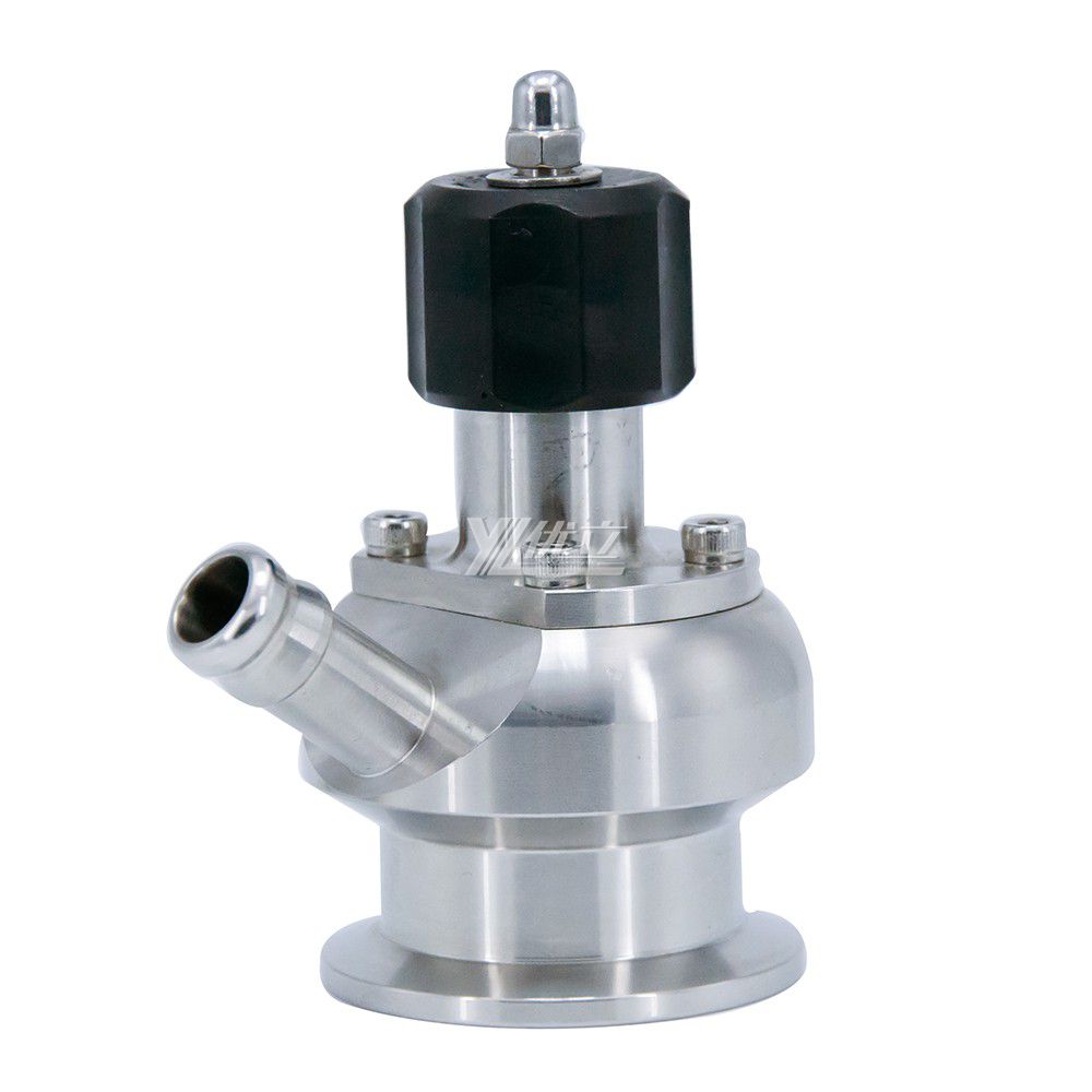 Stainless Steel SS316L Aseptic Sterile Sampling Valves with PTFE Seat