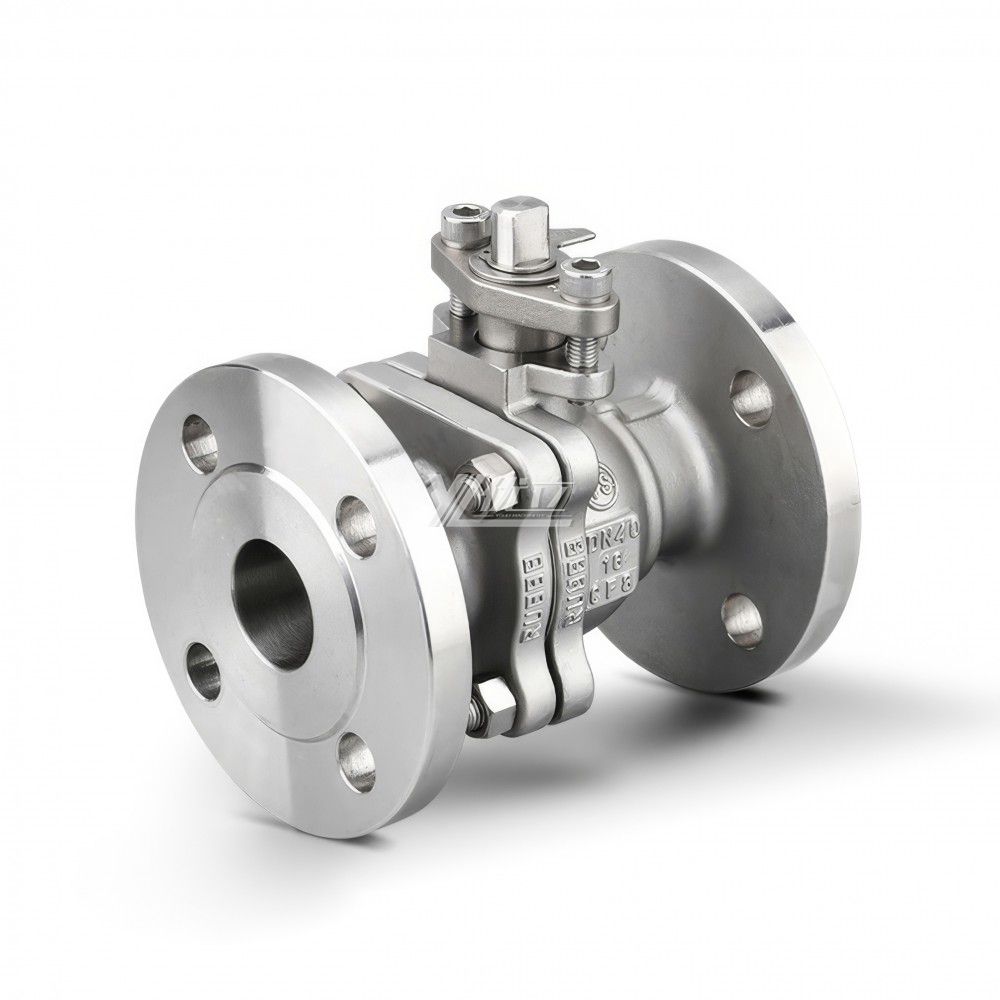 YOULI High Temperature 300 Degrees Celsius PN16-64 API ANSI150-300LB JIS10K Stainless Steel 304 316  WCB Flanged Ball Valve