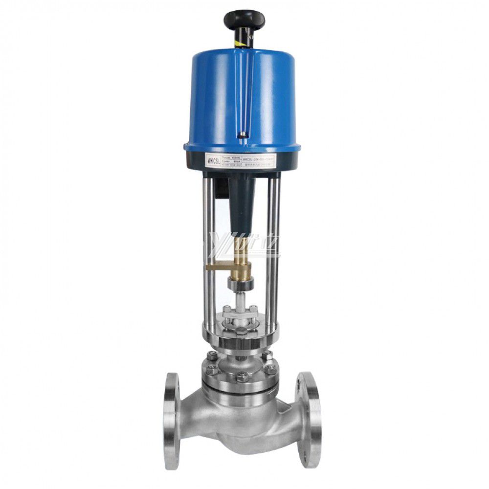 YOULI ZZWPE ANSI 150LB 304 316 Stainless Steel 1.6mpa WCB  Self Standing AC220V Electric Temperature Regulating Control Valve