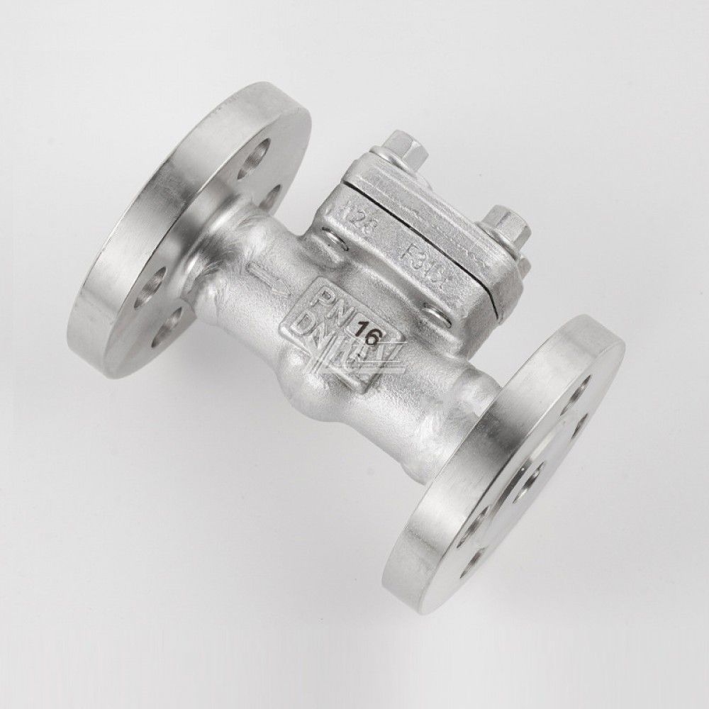 YOULI Anti-leakage High Temperature ANSI 150LB Stainless Steel 304 316 JIS 10K 1.6mpa A105 Forged Swing Flanged Check Valve