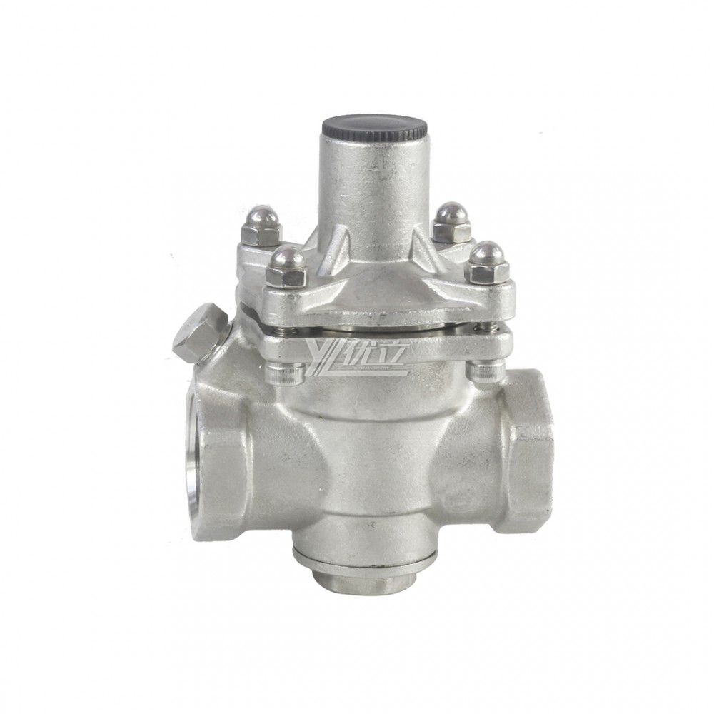 YOULI YZ11X Pressure Gage NPT BSP Pn16 304 316 Stainless Steel Water Branch Membrane Type Female Threaded Pressure Relief Valve