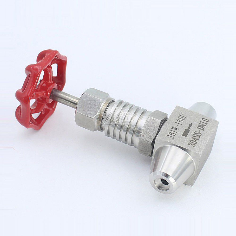 YOULI Stainless Steel High Temperature J61WH 304 316 WCB 16mpa High Pressure Double Butt Welded Needle Globe Valve