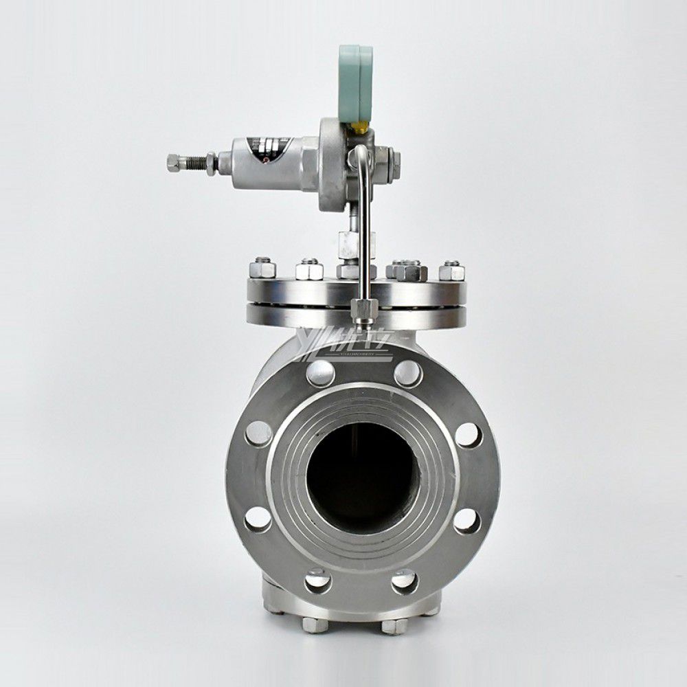 YOULI YK43X Stainless Steel ANSI 150lb Pn16-pn64 304 316 WCB Gas Pilot Piston Type Pressure Flanged Reducing Relief Valve