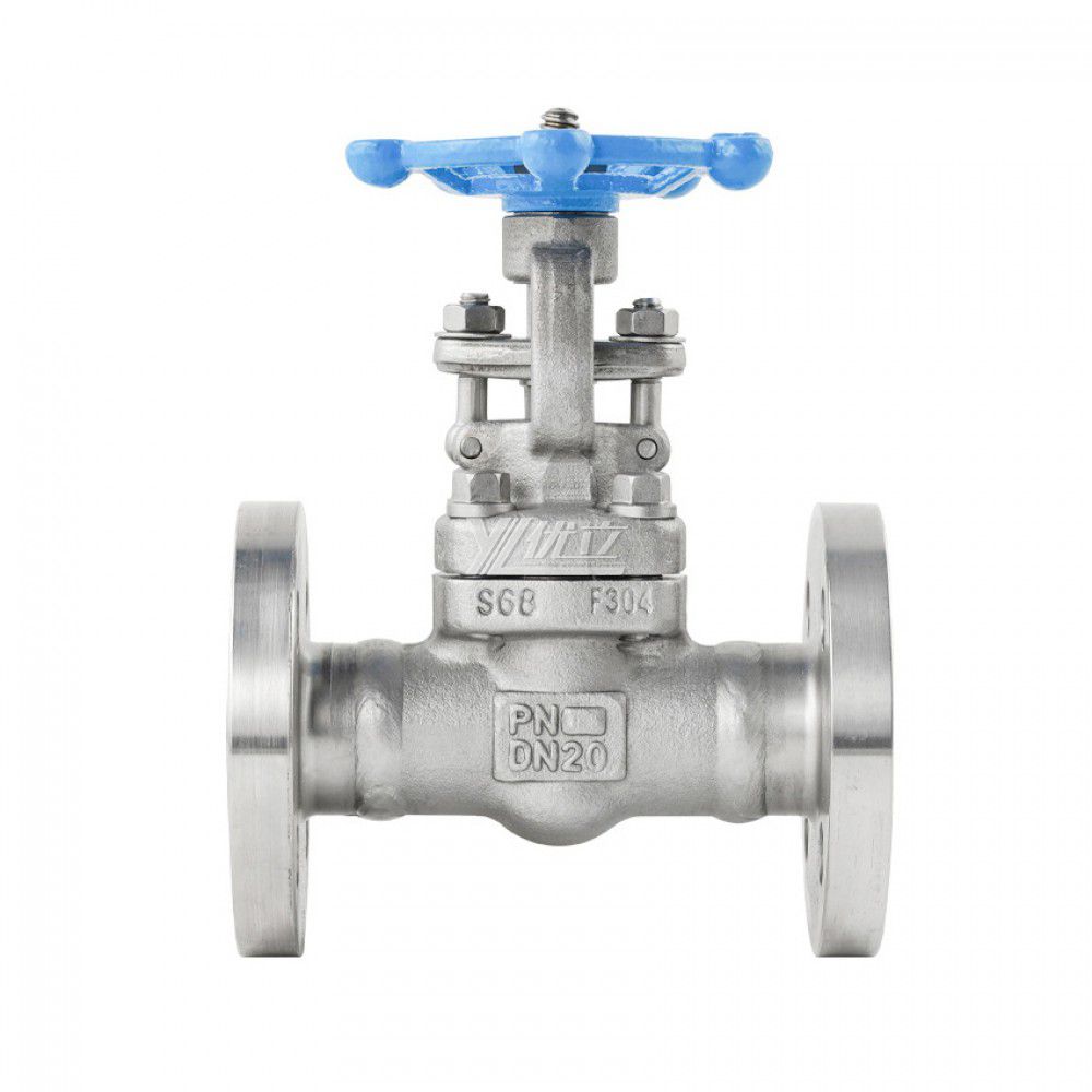 YOULI High Pressure API ANSI 150-1500LB PN16-160 304 316 Stainless Steel A105 F11 F22 F5 Forged Flange Flanged Gate Valve