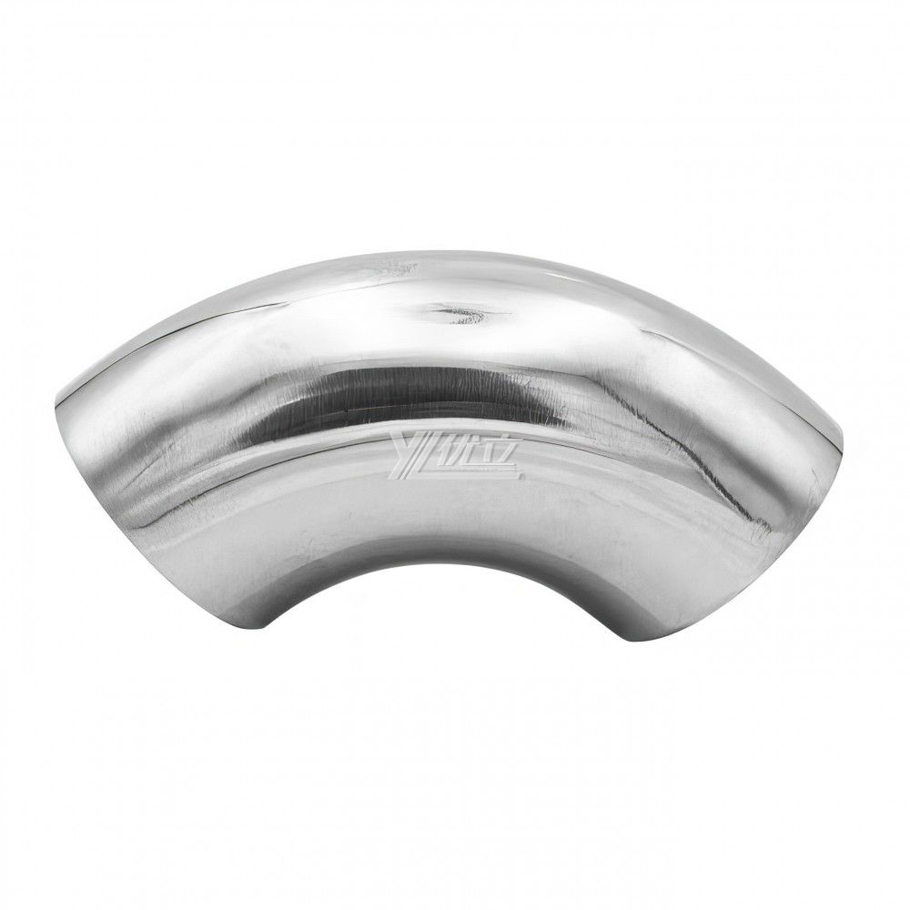 YOULI Hygienic Food Grade Sanitary Stainless Steel 304 SS316L 3A SMS ISO DIN Pipe Fitting 90 Degrees Welded Elbow